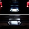 LED Smoke License Plate Light Bulbs Rear Assembly Lamps High Power LEDs Easy Installation 10