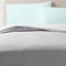 Soft FullQueen Jersey Quilt Heather Gray Cozy Polyester Fill Machine Washable Threshold 2