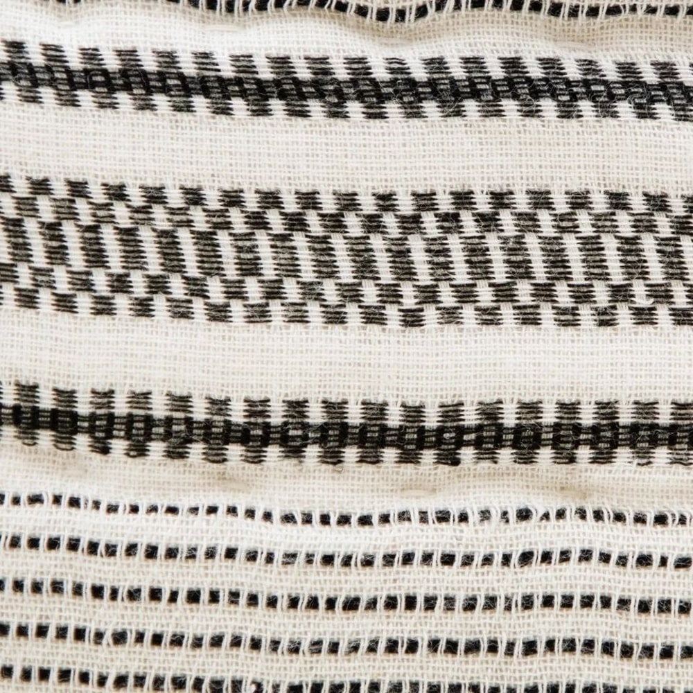 FullQueen Textured Stripe Quilt In Railroad Gray Hearth Hand With Magnolia Cozy Cotton Bedding 1