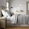 FullQueen Textured Stripe Quilt In Railroad Gray Hearth Hand With Magnolia Cozy Cotton Bedding 2