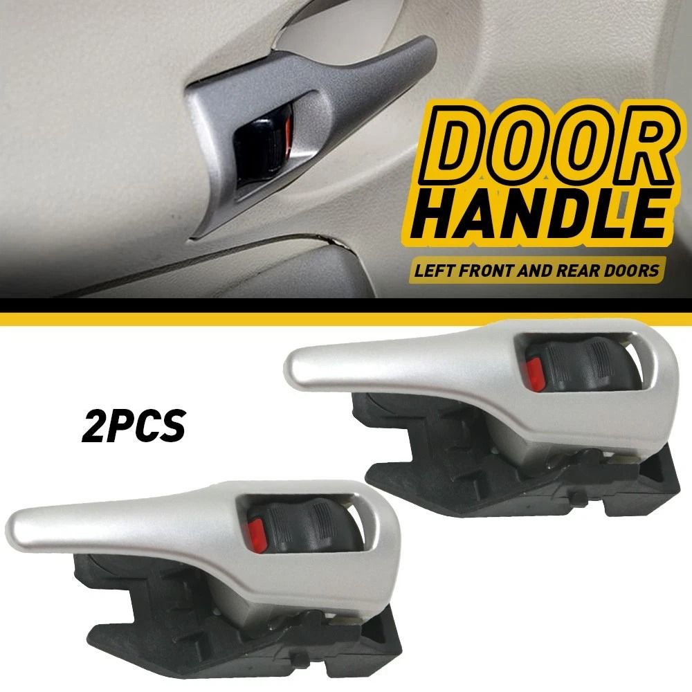 Front Rear LH RH Door Handle HighQuality Plastic Interior Inside Strict Quality Control Durable Fit 11