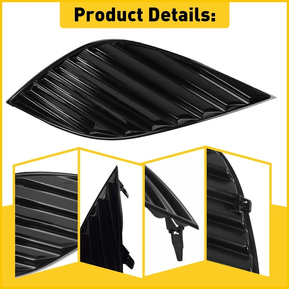 Passenger Side Front Bumper Fog Light Cover Right Durable And Protective Easy Installation Perfect 4