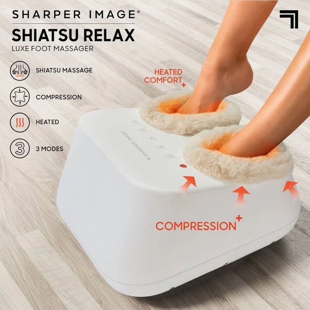 Shiatsu Hand And Foot Spa By Sharper Image Intensity Levels Adjustable Timer Soothing Foot Massager 1