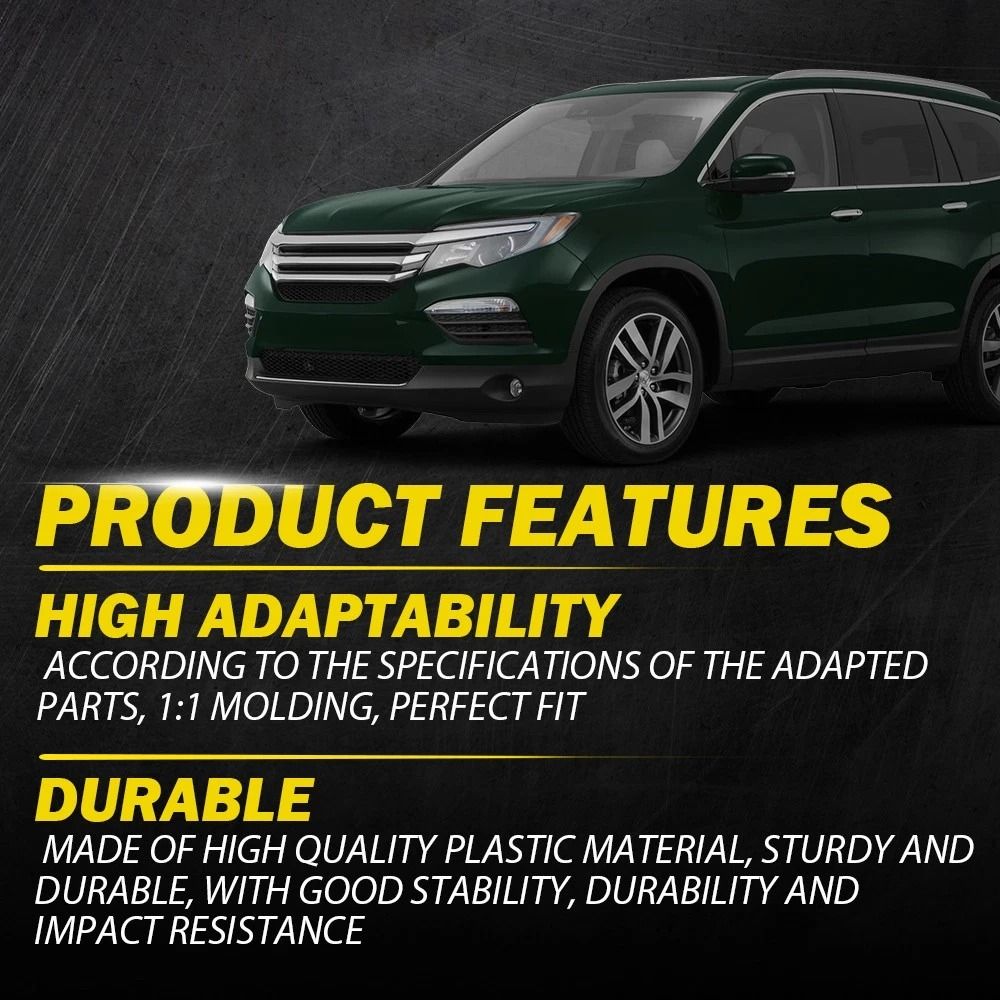 Chrome Front Driver Door Handle Key Bezel Cover Durable Car Keyhole Bezel Simple Install HighQualit 6