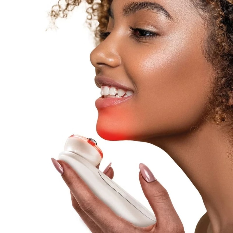 Light Face Corrector Radio Frequency Skin Therapy Device Red Light Blue Light Green Light For Skin 1