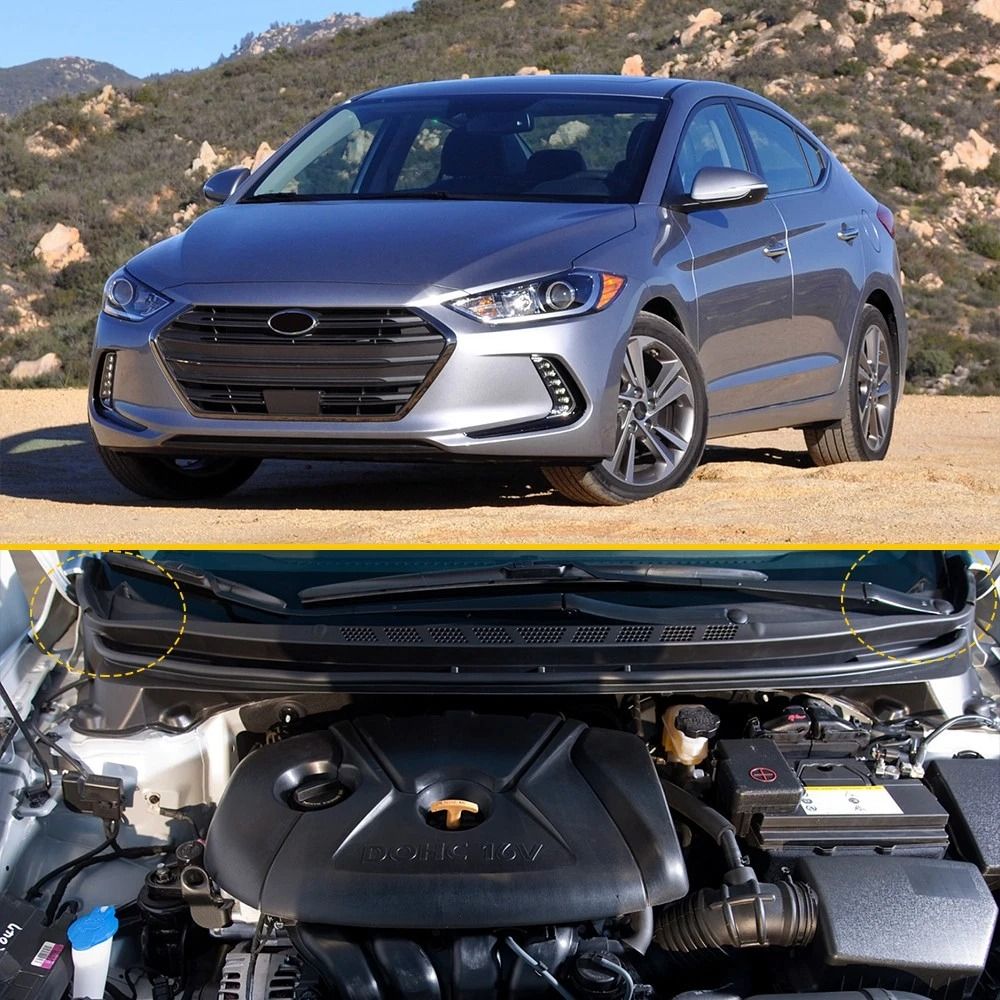 Durable Front Side Windshield Wiper Cowl Extension Cover Trim HighQuality ABS Easy Replacement For 0