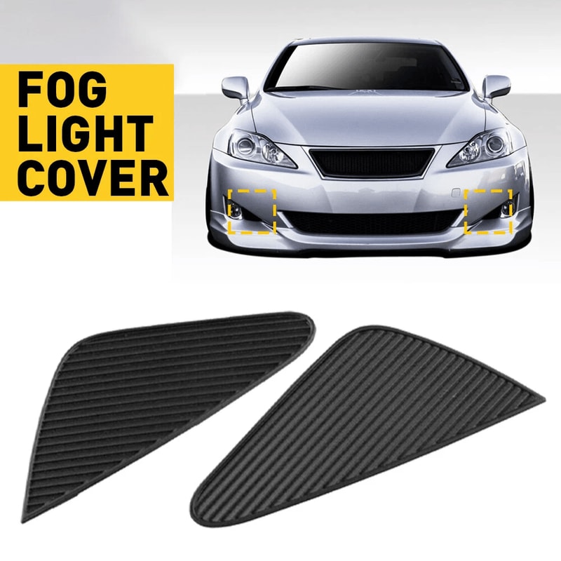 Front Fog Light Cover Cap Trim Protect Fog Lamps Durable And Easy Installation Left And Right Side 10