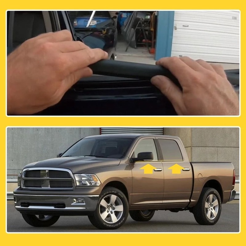 Moulding Trim Belt Weatherstrip Window Rubber Seal Waterproof Noise Reduction Durable HighQuality A 8