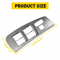 Car Driver Master Power Window Switch Bezel Scratch Protection Durable ABS Easy Installation High F 1