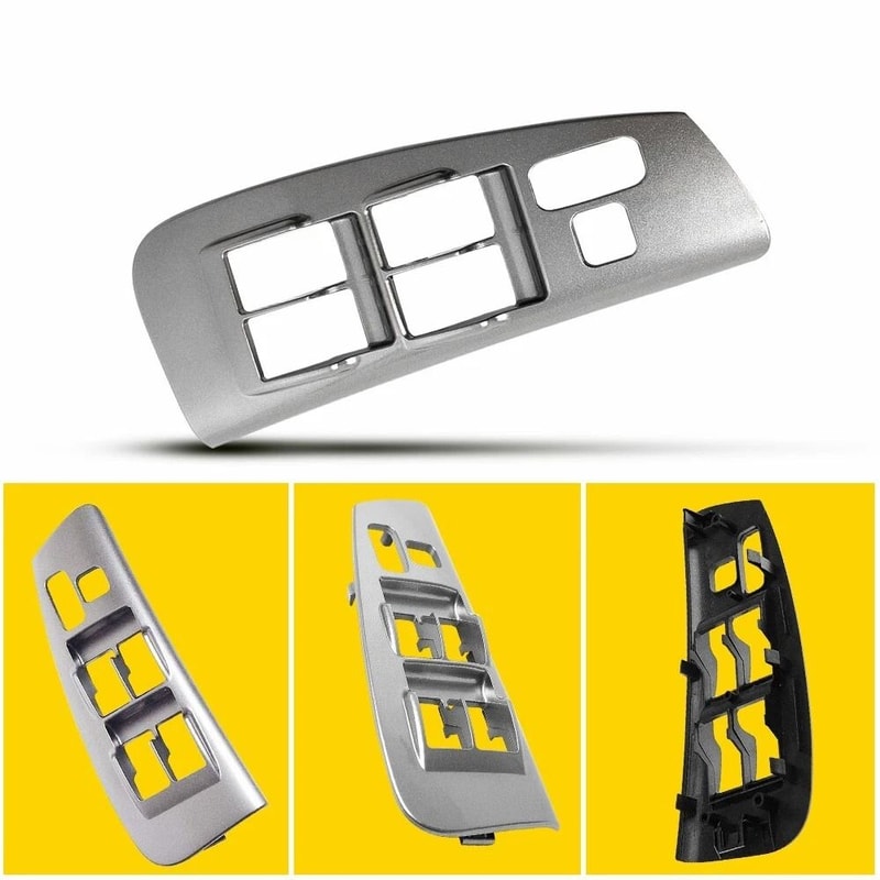 Car Driver Master Power Window Switch Bezel Scratch Protection Durable ABS Easy Installation High F 3
