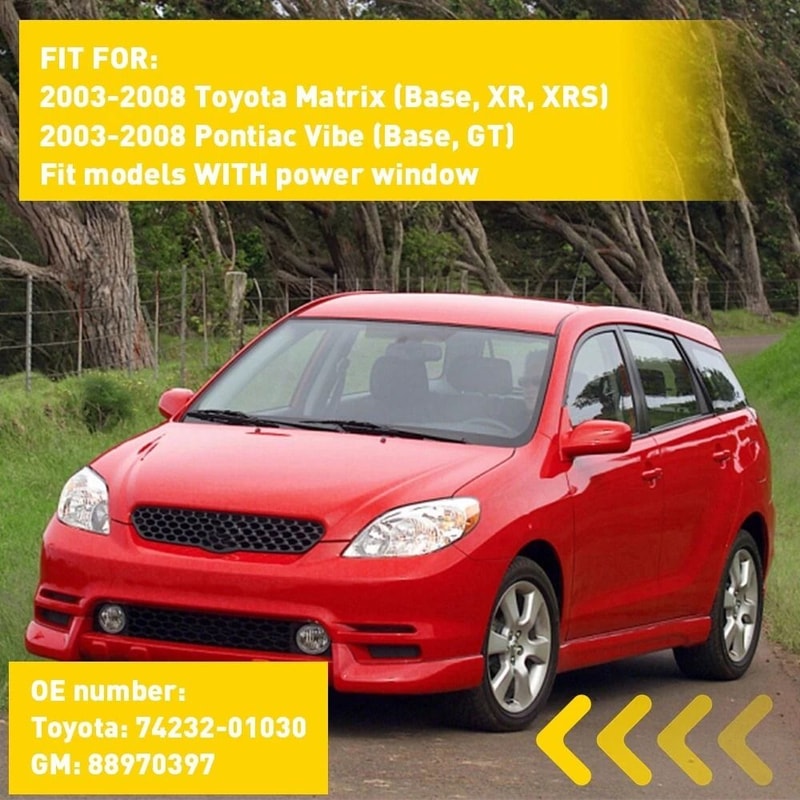 Car Driver Master Power Window Switch Bezel Scratch Protection Durable ABS Easy Installation High F 5