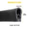 Black Rubber U Shape Seal Guard Car Door Edge Protector Trim Molding For Auto Easy Install No Pain 2