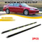 HighQuality Door Window Weather Molding Set Right And Left Waterproof Dustproof Easy Installation 1
