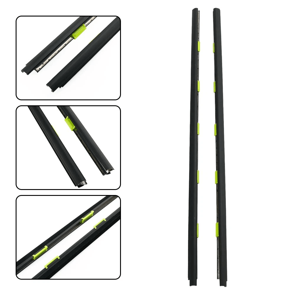 HighQuality Door Window Weather Molding Set Right And Left Waterproof Dustproof Easy Installation 2