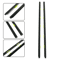 HighQuality Door Window Weather Molding Set Right And Left Waterproof Dustproof Easy Installation 2