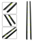 HighQuality Door Window Weather Molding Set Right And Left Waterproof Dustproof Easy Installation 2