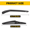 Quality Rear Wiper Arm Blade High Strength Spring Perfect Fit LongLasting Smooth Operation For Saf 2
