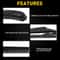 Quality Rear Wiper Arm Blade High Strength Spring Perfect Fit LongLasting Smooth Operation For Saf 6