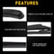 Quality Rear Wiper Arm Blade High Strength Spring Perfect Fit LongLasting Smooth Operation For Saf 6