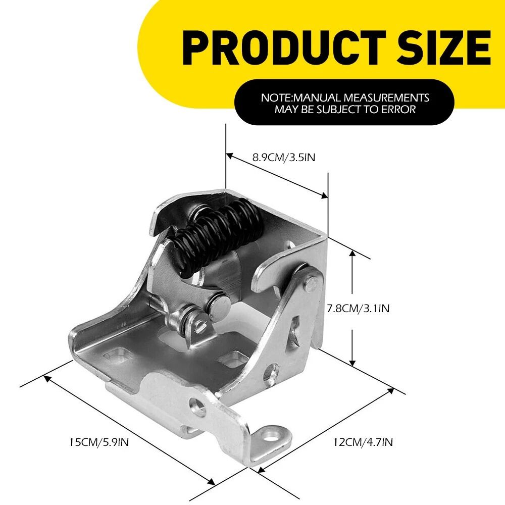 Front Left Right Lower Door Hinge Premium Auto Door Hinge For Quick Installation Fits Multiple Veh 5
