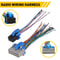 Radio Wiring Harness Plug For Car Stereo Factory Simple Installation Durable ABS Material Perfect M 1