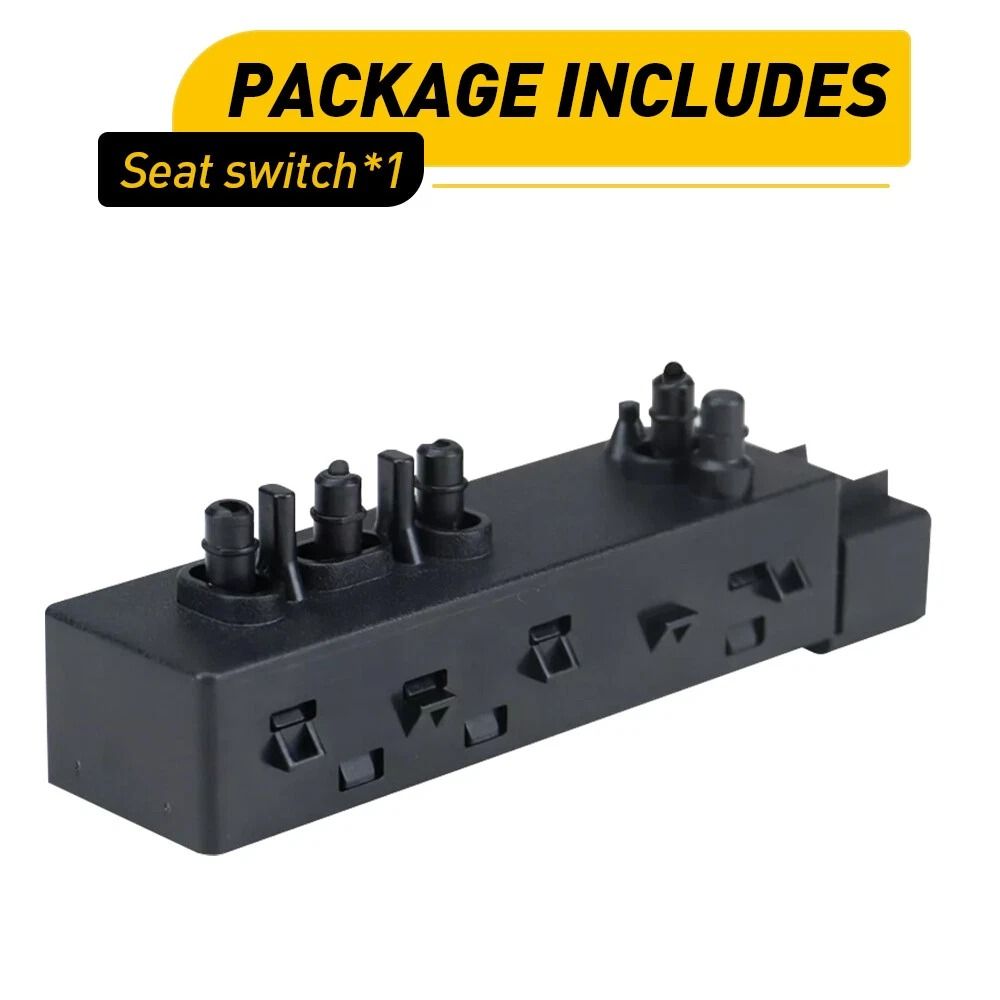 Power Seat Switch Driver Side Black Replacement For Units PlugandPlay Longlasting Quality 6