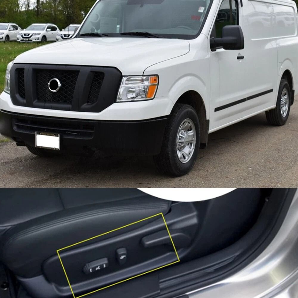 Power Seat Switch Driver Side Black Replacement For Units PlugandPlay Longlasting Quality 8