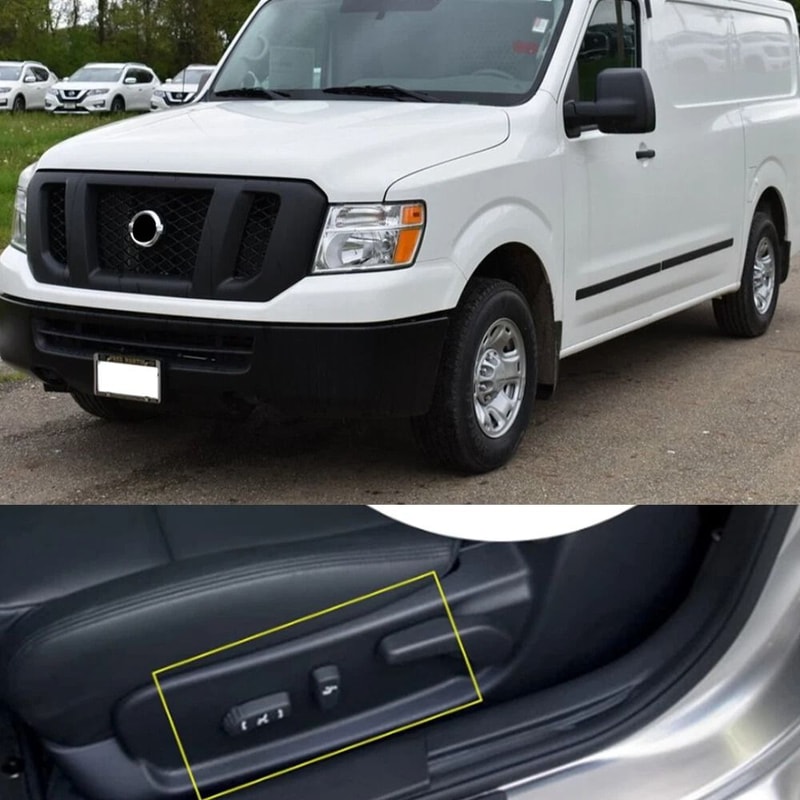 Power Seat Switch Driver Side Black Replacement For Units PlugandPlay Longlasting Quality 8