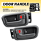 Durable Gray Interior Door Handle Bezel Front Left Right Easy Installation HighQuality Replacement