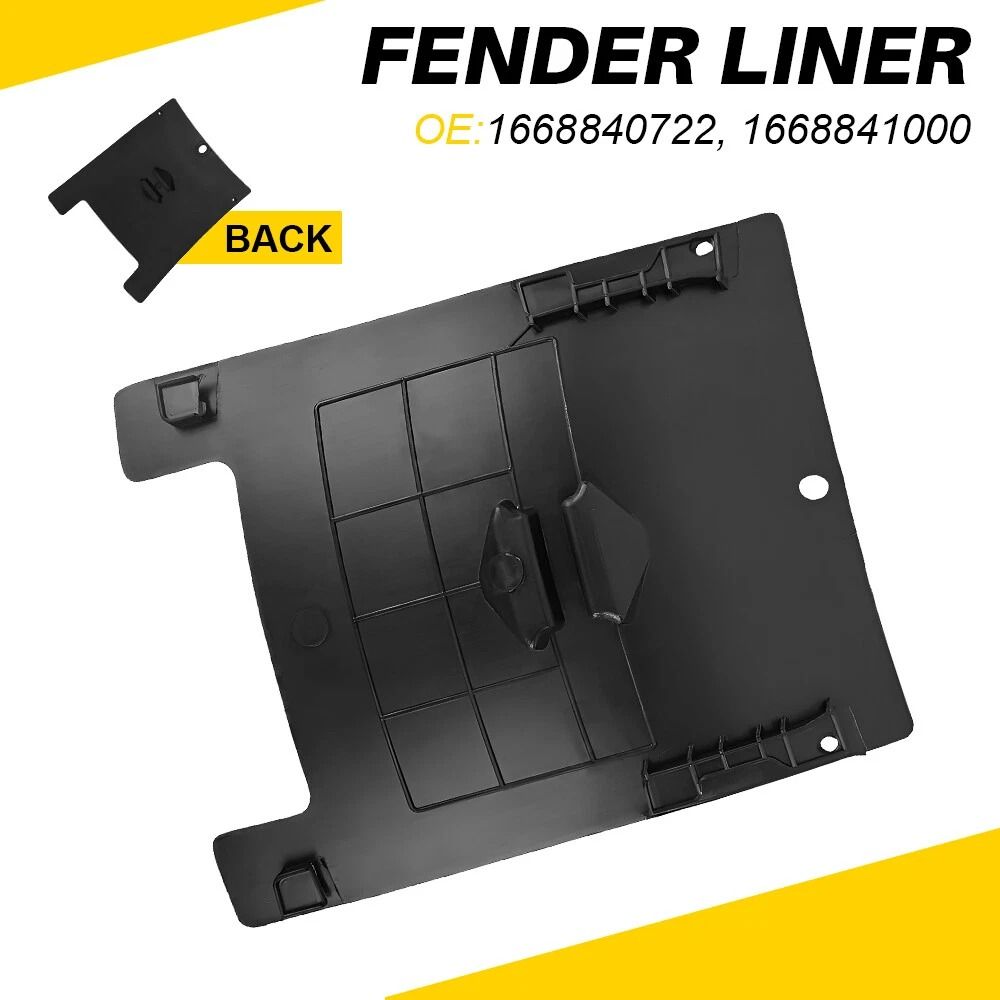 LeftRight Fender Liner Strong Protection For Lower Body Durable Access Cover For Vehicle Longlastin 1