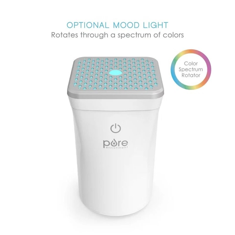 Pure Enrichment Go Home And Auto Aroma Diffuser Portable USBPowered Stress Relief 2