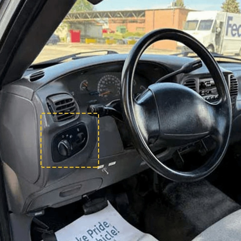 Light Dimmer Switch For FOG HEADLAMP Direct Replacement Durable Design For Ford 7