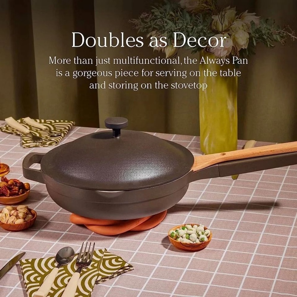 Pan Char Ceramic Nonstick EcoFriendly Oven Safe Perfect For Searing Sauteing Roasting And More 6