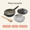 Pan Char Ceramic Nonstick EcoFriendly Oven Safe Perfect For Searing Sauteing Roasting And More 7