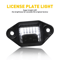 LED License Plate Light For Cars LED Waterproof Plug Play Replacement 4