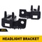 Headlight Lamp Mount Bracket Left Right WearResistant Direct Replacement For Vehicle Fit 1