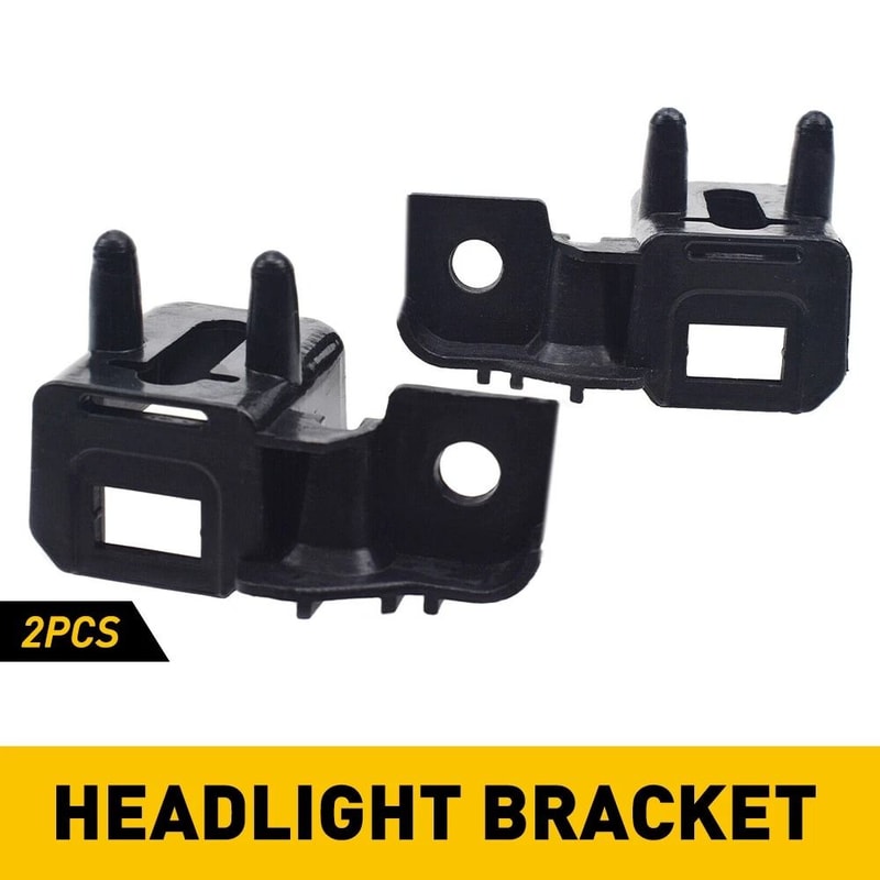 Headlight Lamp Mount Bracket Left Right WearResistant Direct Replacement For Vehicle Fit 1