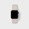 Stylish Watch Knit Band Heyday Stone White Soft Lightweight Recycled Polyester Gold Adjustable 0