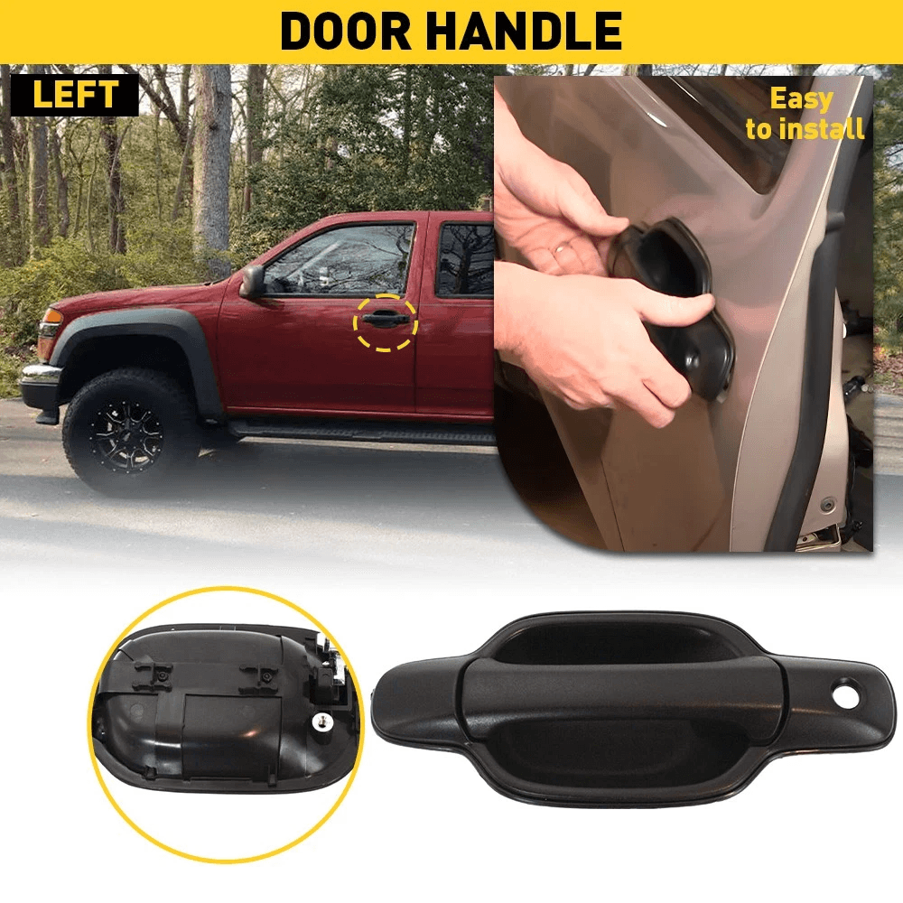 Left Front Exterior Door Handle Driver HighQuality Plastic Durable Perfect Fit 1