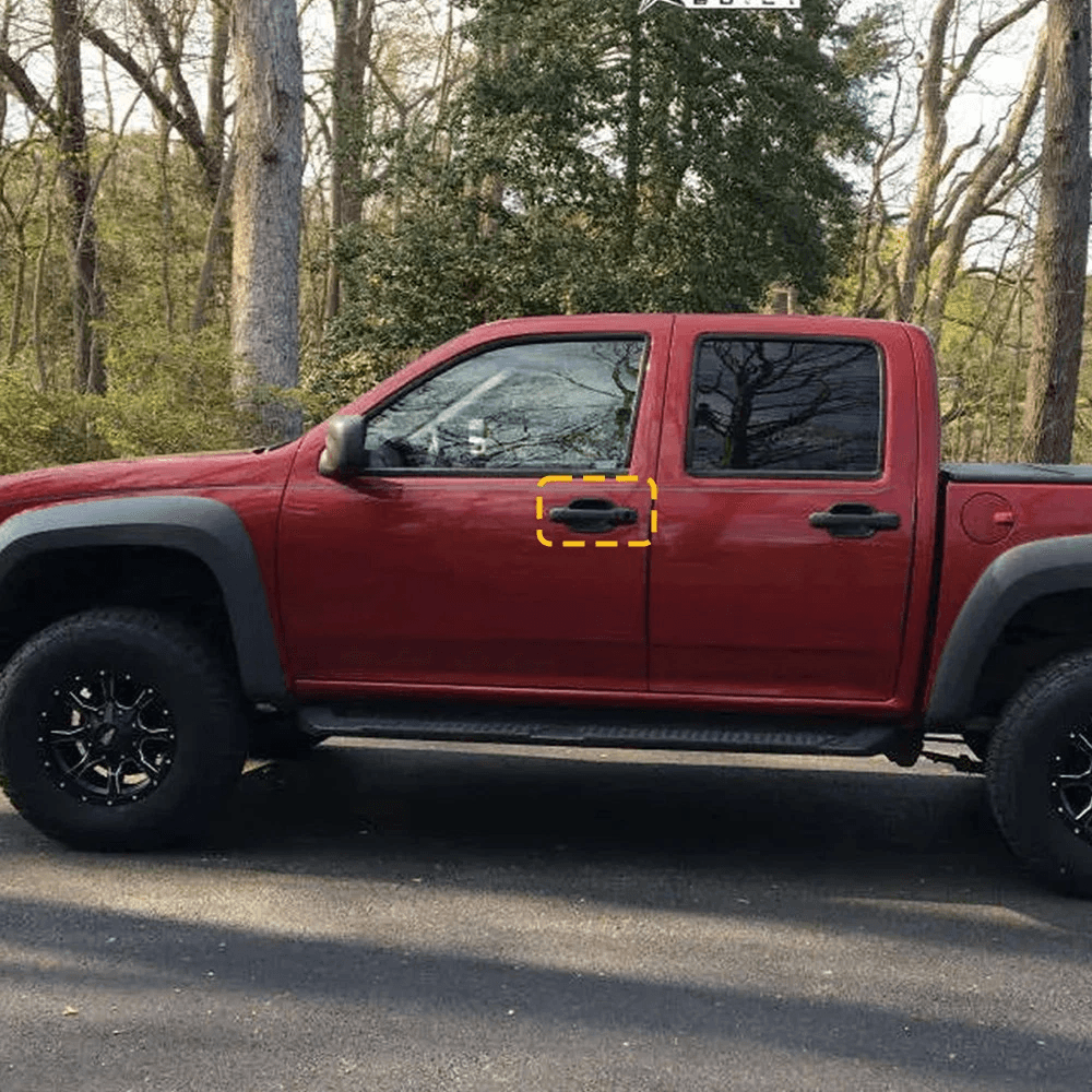 Left Front Exterior Door Handle Driver HighQuality Plastic Durable Perfect Fit 4