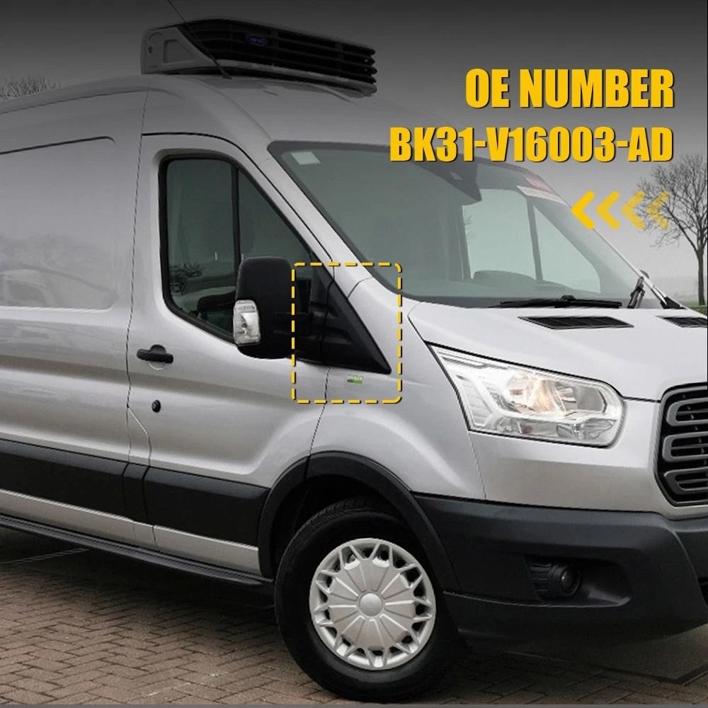 Fender Corner Cover Trim For Right Side Mirror Black ABS Reliable Durable Replacement Part 7