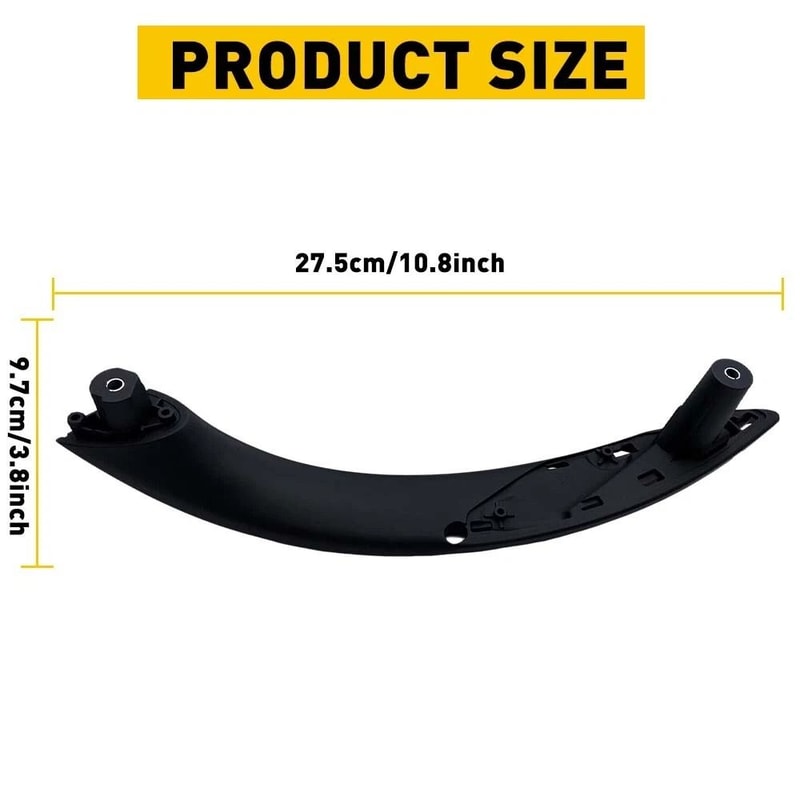 Front Left Right Door Pull Handle Interior Trim Cover Durable Material Perfect Replacement For Veh 8