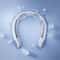 Gray Portable Neck Fan Bladeless Fan With Adjustable Neckband 165 Hours Long Battery UltraQuiet Coo