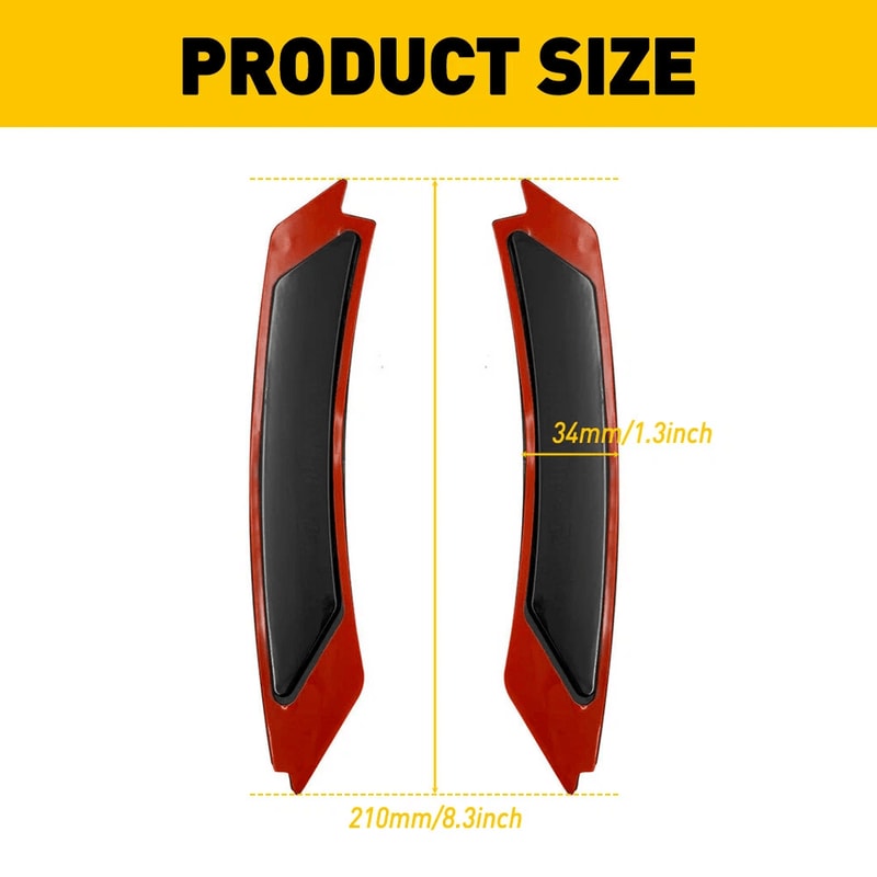 Smoke Front Bumper Reflector Side Marker Lights Durable Dark Smoke Color Quick Installation For Ca 1