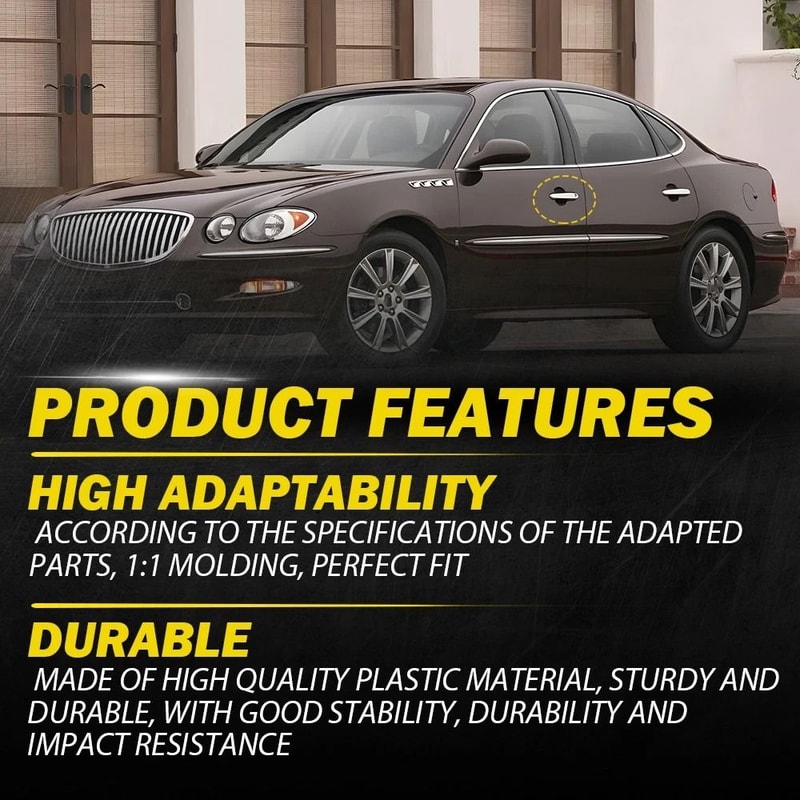 Premium Front Driver Side Exterior Door Handle Durable Easy Installation Perfect Fitment Replacemen 6