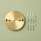 Cordless Gallery Light Brass Hearth Hand With Magnolia LED WallMountable Rechargeable Adjustable B 3