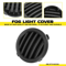 Front Left Fog Light Cover Bezel Modern Look Durable ABS Easy To Install ImpactResistant For Car Fo 9