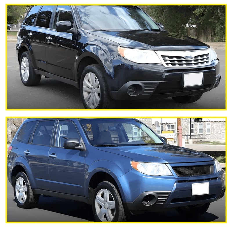 Front Left Fog Light Cover Bezel Modern Look Durable ABS Easy To Install ImpactResistant For Car Fo 7