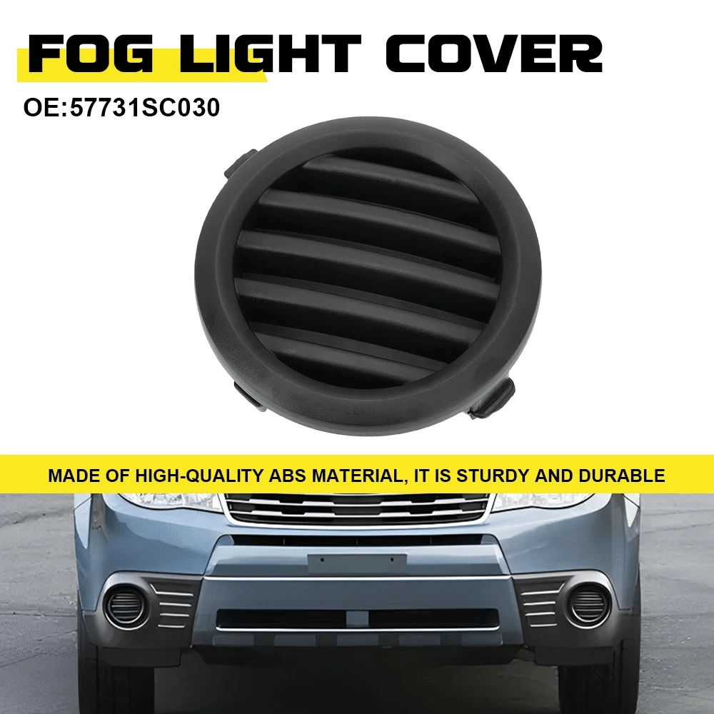 Front Left Fog Light Cover Bezel Modern Look Durable ABS Easy To Install ImpactResistant For Car Fo 8