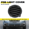 Front Left Fog Light Cover Bezel Modern Look Durable ABS Easy To Install ImpactResistant For Car Fo 8